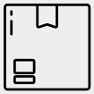 Minimalist package illustration