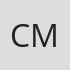 Simple grey CM icon