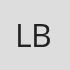 Gray square with initials "LB